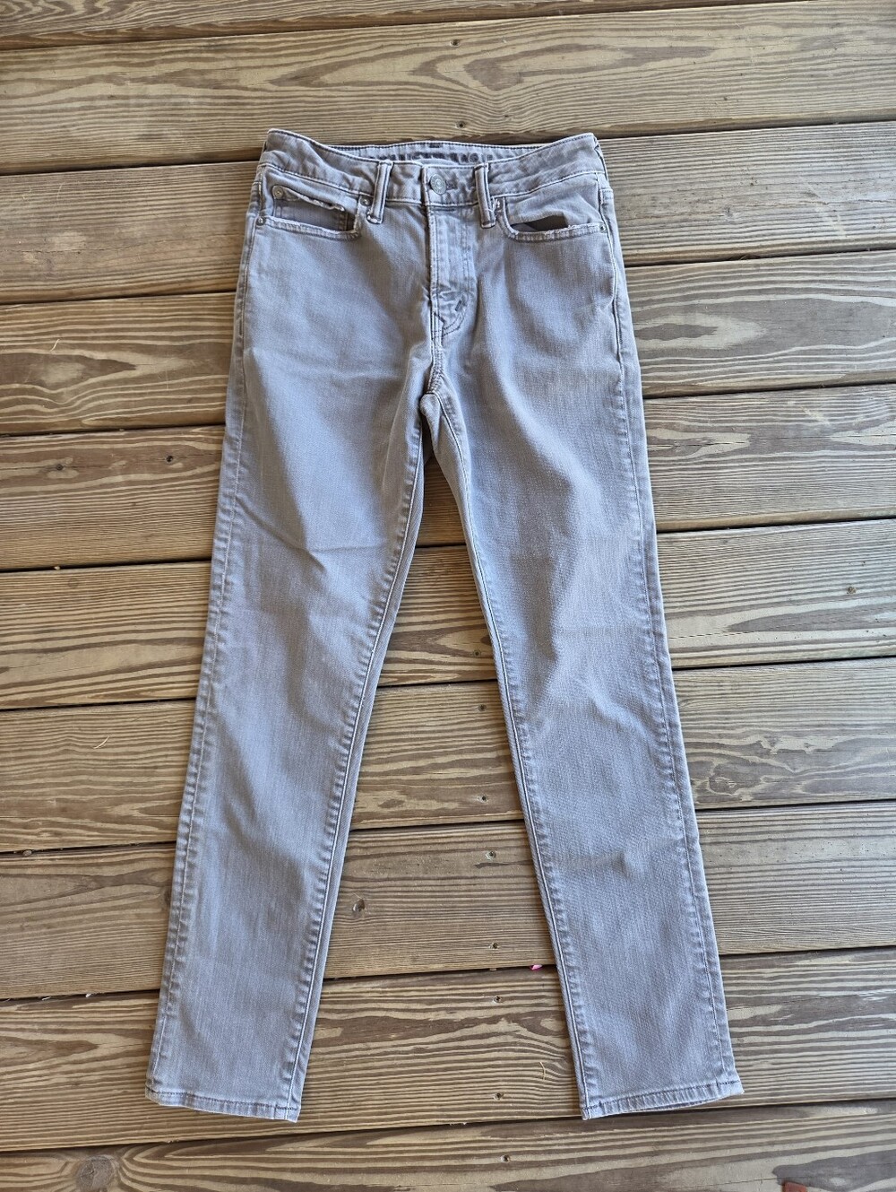 American Eagle Airflex+ Slim Jeans Gray Wash - 28x30
